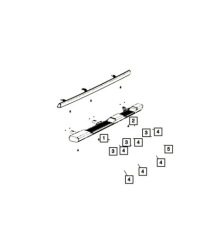 фото thumb №6, Поріг правий праве пороги jeep wrangler jl 18+ 4d 68292906af