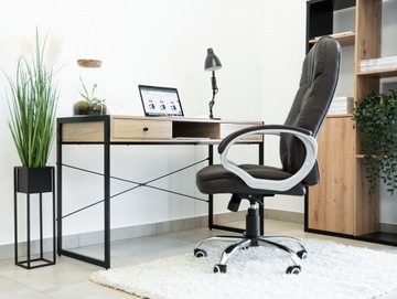 Вращающееся офисное кресло TILT Artnico Iris Office Chair, темно-коричневый
