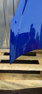 Капот крышка двигателя opel corsa d 07.2006 - 12.2014 без ржавчина цвет z21b в Украине, фото thumb