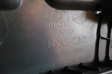 фото thumb №12, Hyundai tucson iv 2020- планка крыльев левая зад