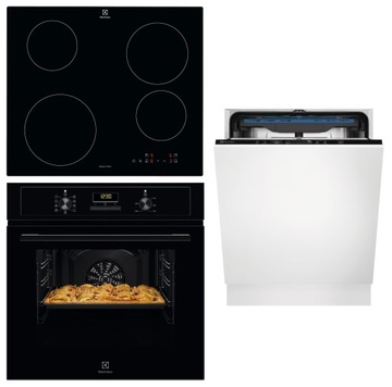 ELECTROLUX SET пароварка + индукционная плита + посудомоечная машина 60 см
