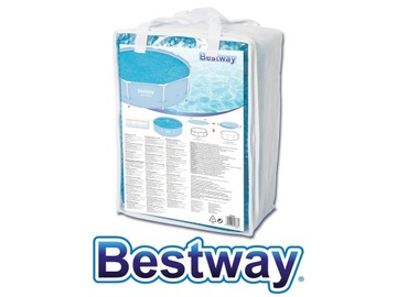 Pokrywa Solarna Termiczna Plandeka Przykrycie na Basen BESTWAY 305 cm 58241