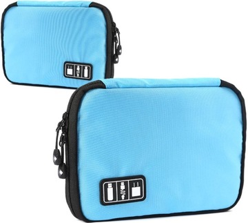 Organizer na ładowarki kable usb podróżna torba