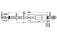 фото thumb №1, Ate шланг гальмівний elast. citroen jumpy fiat sc