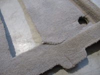 фото thumb №6, Vw t5 multivan обшивка килимок кабіни перед світлий szary