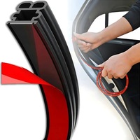 фото thumb №1, Прокладка do двері czarna samoprzylepna 14x15 mm 5 m