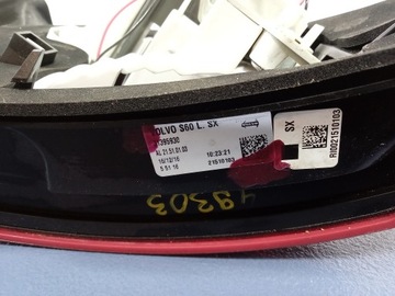 фото thumb №7, Volvo s60 ii рестайлінг 13- лампа зад ліва 31395930