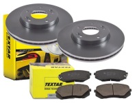 фото thumb №1, Гальмівні диски гальмівні колодки textar перед kia carens iii 280mm