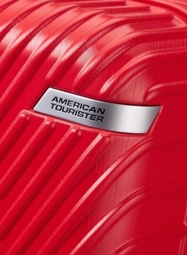 Маленький удлиненный чемодан American Tourister Mickey Clouds - классический красный