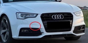 фото thumb №12, Audi a5 8t рестайлинг компетиция 11-15 заглушка фаркоп перед оригинал 8t0