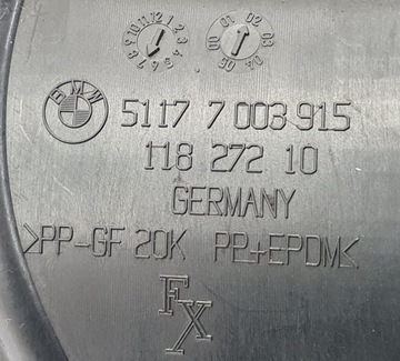 фото thumb №5, Крышка заливка топлива чёрный sapphire bmw 7 e65