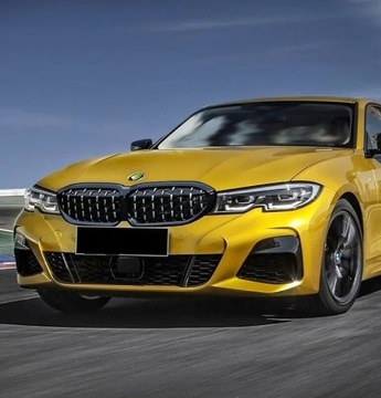 фото thumb №3, Решётка радиатора решётка bmw 3 g20 g21 diamond алмаз хром новая m performance