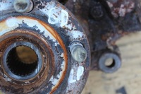 фото thumb №9, Поворотный кулак ступица передняя левая subaru impreza ii gd