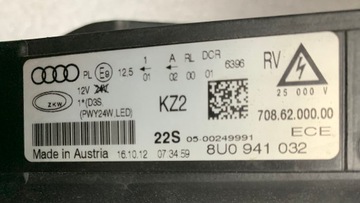 фото thumb №9, Лампа audi q3 правая правый перед bi-xenon 8u0