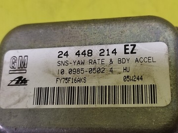 фото thumb №5, Opel zafira b блок керування модуль esp 24448214