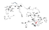 Купить Mb gle w167 насос to separation point шланг line rhd a1678301703, фото thumb