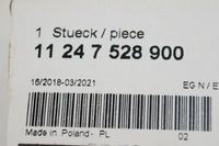 фото thumb №6, Bmw 7 e65 760i вкладиш шатуна 11247528900 7528900 оригінальна nowa