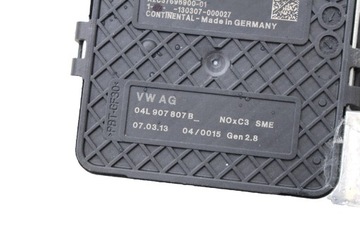 фото thumb №5, Vw golf 7 датчик зонд nox 04l907807b двигатель дизель 2.0 tdi 04l 907 807 b
