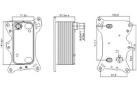 фото thumb №14, Радіатор оливи nissens 91266