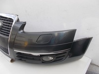 фото thumb №9, Audi a6 c6 4f 2004 - 2008 бампер передній перед решітка радіатора омивачі ксенон lz7s