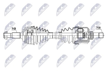 фото thumb №2, Npw-ct-146 nty полуось приводная citroen 1.2thp c4 picasso ii,grand picasso ii