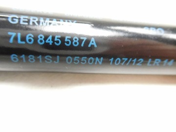 фото thumb №6, Пружина газова słownik багажника vw 7l6845587a