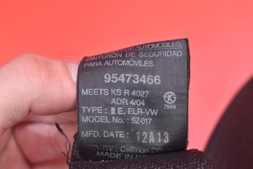 фото thumb №10, Pas безопасности левый перед натяжитель 95473466 chevrolet captiva 1 i 11-13