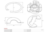 фото thumb №3, Набір ремонтний, стартер as-pl srs0035
