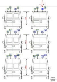 фото thumb №1, Двері задні права str ford transit mk5/6 2000-2014