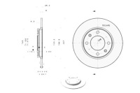 фото thumb №6, Диск тормозной. peugeot 306 93-03 задняя