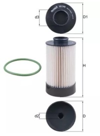 фото thumb №2, Фільтр пального requal rgf009 iveco daily iv вкладиш