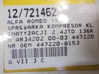 Купити Alfa romeo 166 компресор компресор кондиціонера 447220-8153 2,4jtd, фото thumb