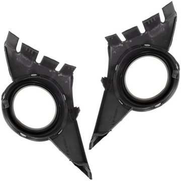 фото thumb №6, X2 решётка рамка заглушка решётка галоген хром l+p peugeot 207 sport rc sw