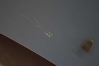 фото thumb №9, Капот крышка двигателя голубой volvo v70 2 ii 00-07