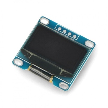 OLED-дисплей 128x64 0,96 SSD1306 I2C - БЕЛЫЙ