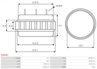 фото thumb №3, As-pl as3026 stator, генератор