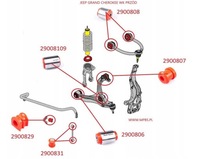 фото thumb №3, Втулка стабілізатора jeep grand cherokee wk wh