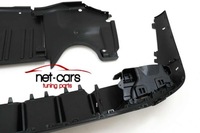 фото thumb №12, Диффузор спойлер mercedes c w206 s206 20- c63 amg чёрный блеск наконечники c