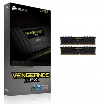 Оперативная память DDR4 16 ГБ (2x8 ГБ) Corsair Vengeance LPX 3200 МГц CL16 XMP 2.0