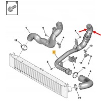 фото thumb №6, Citroen jumper ii peugeot boxer 2,2 hdi шланг труба waz turbo интеркулера