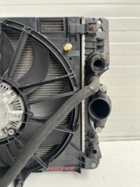 Комплект радиатор радиатор радиатор вентилятор jaguar xf 3.0 дизель v6 европа с Разборки, фото thumb