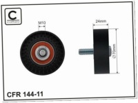 фото thumb №2, Ролик ремінь клиновий ford transit connect 1.8 mazda tribute 2.0