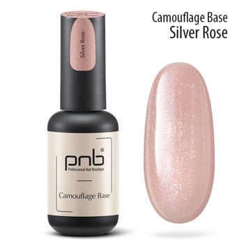 Baza Hybrydowa Kamuflująca do paznokci PNB UV/LED Camouflage Base Beż 8ml