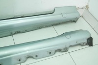 Накладка  порог левая правая порог цвет 762 mercedes sl r230 Доставка, фото thumb