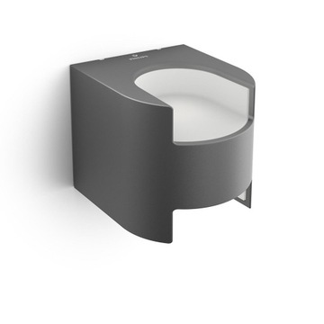 PHILIPS Grass LED уличный настенный светильник 4,5 Вт антрацитовый