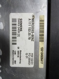 фото thumb №5, Mercedes w203 1.8 16v бортовий комп'ютер блок керування двигуна a1111532579