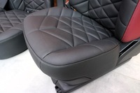 фото thumb №12, Bmw 7' g70 i7 g70 салон сиденья sport з підігрівом bowers veganza burgundy