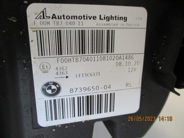фото thumb №9, Лампа повний led bmw x3 x4 g01 g02 8739650 права