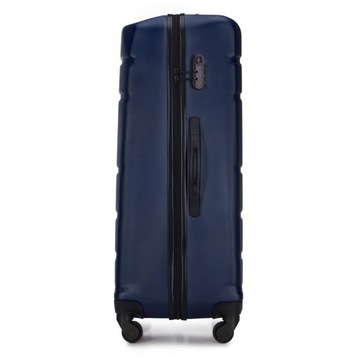 Линия Wittchen Globe 56-3A-653-90 темно-синий чемодан