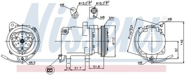 фото thumb №12, Nissens компресор кондиціонера smart city-coupe 99